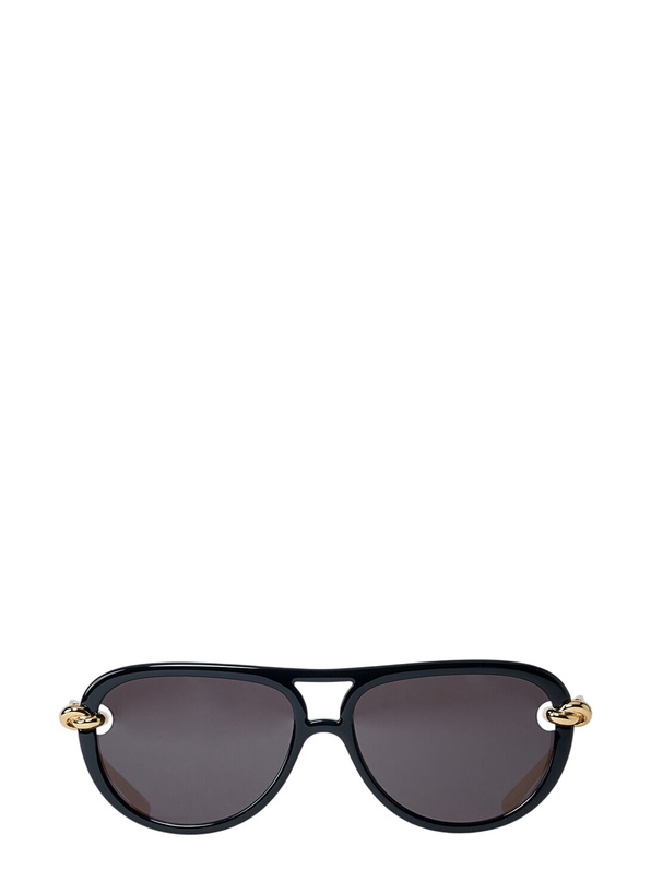 Photo: Bottega Veneta Knot Aviator Sunglasses