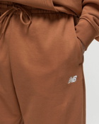 New Balance New Balance French Terry Jogger Brown - Mens - Sweatpants