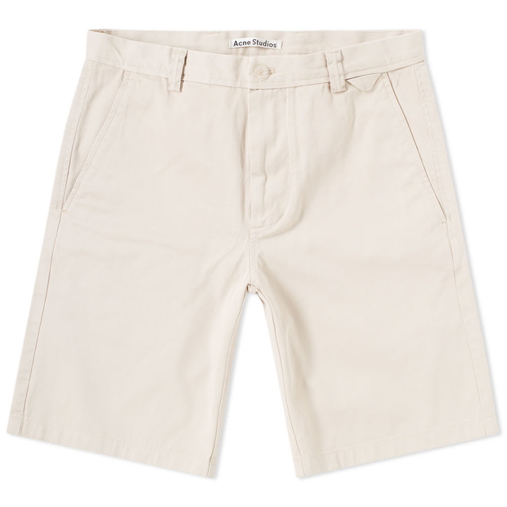 Photo: Acne Studios Ishir Chino Short Neutrals