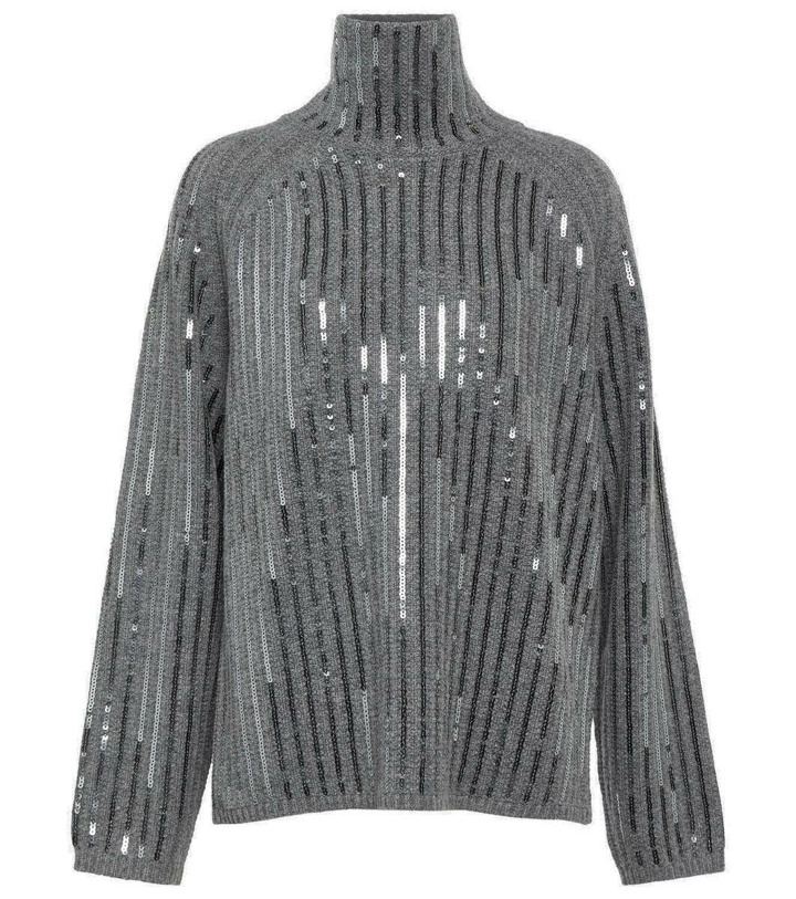 Photo: Dorothee Schumacher Sequined wool and cashmere-turtleneck sweater