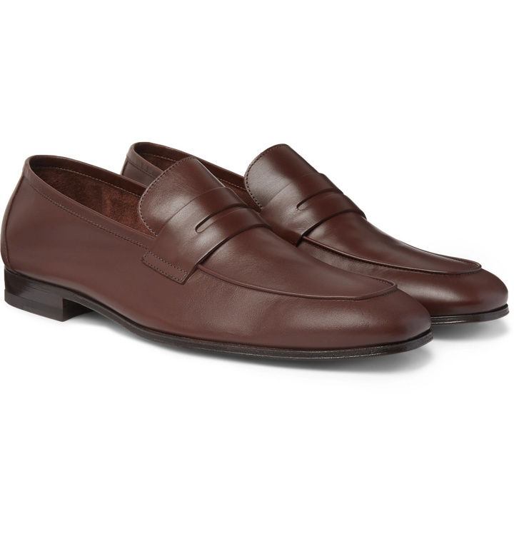 Photo: Paul Smith - Glynn Leather Penny Loafers - Brown