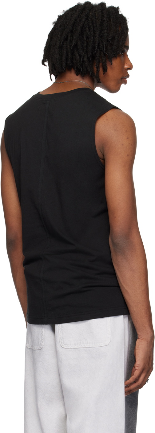 KUSIKOHC Black Cutout Tank Top