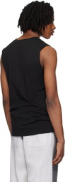 KUSIKOHC Black Cutout Tank Top