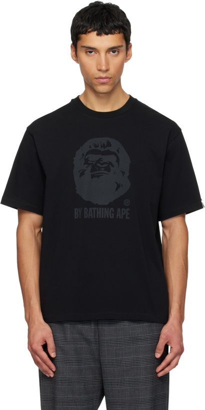 Photo: BAPE Black 'By Bathing Ape' Relaxed Fit T-shirt