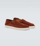 Giorgio Armani Suede slip-on shoes