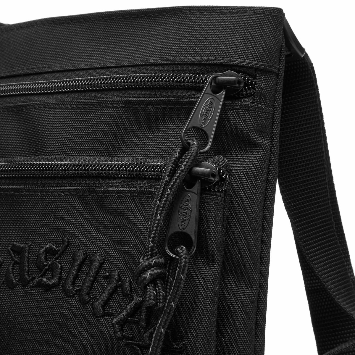 Eastpak x Pleasures Removable Skeleton Rusher Shoulder Bag in Black Eastpak