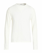 Jil Sander Mens T-shirt in Off white