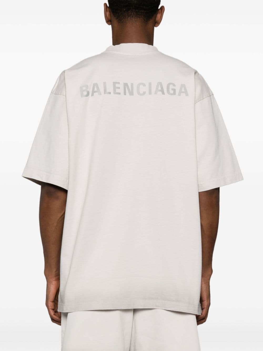 BALENCIAGA - T-shirt With Rhinestones Balenciaga