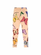 MAISON MANGOSTAN Butterflies Print Cotton Leggings