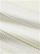 Dunhill - Gears Textured Wool-Blend Sweater - Neutrals