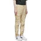 John Elliott Beige Sateen Cargo Pants