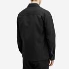 Jil Sander Men's Wool Pocket Overshirt in Black