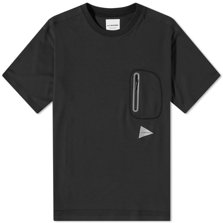 Photo: and wander Seamless Zip Pocket Tee