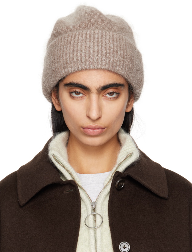 Photo: Holzweiler Brown Tine Faded Knit Beanie