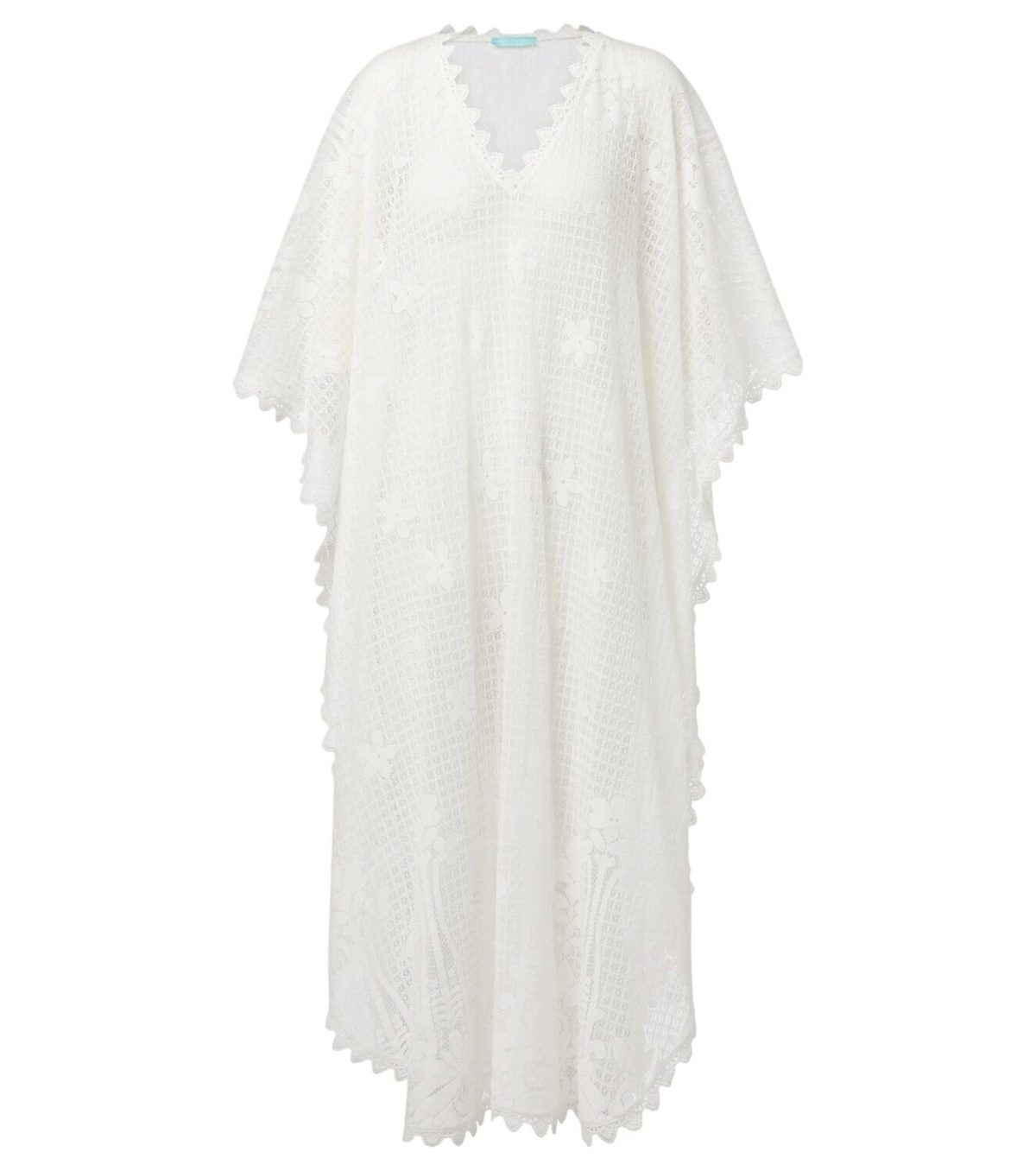 【MELISSA ODABASH】broderie anglaise cotton kaftan MELISSA ODABASH Victoria broderie-anglaise cotton kaftan