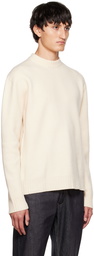 Jil Sander Beige Wool Sweater