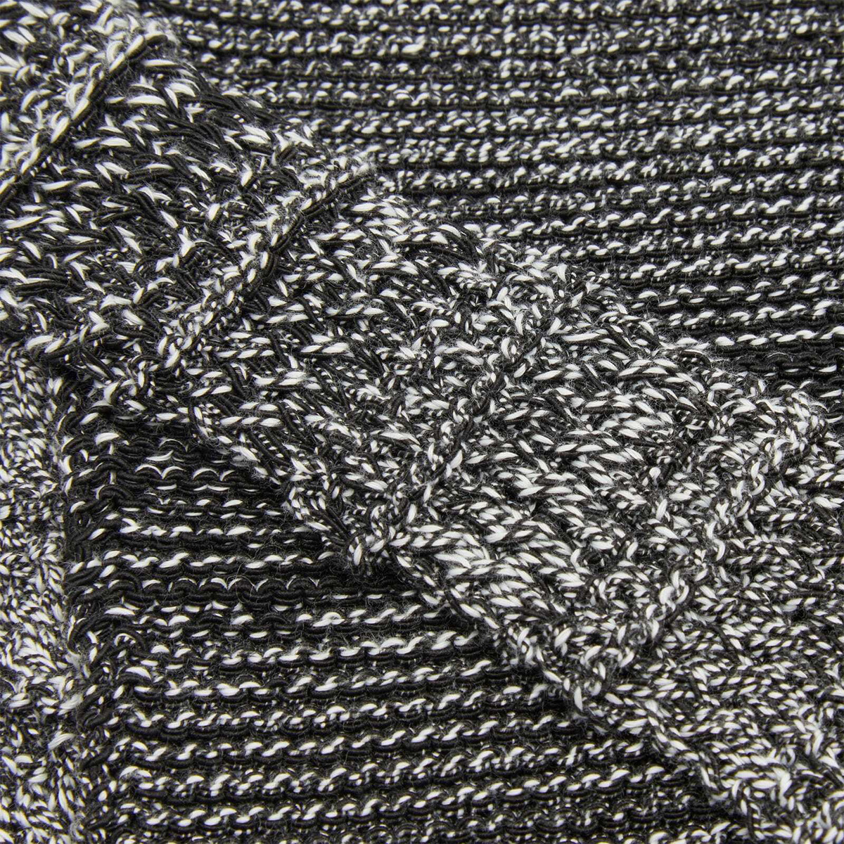 ACMH by Magic Castles Men's Knitted Pouch in Charcoal 