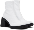 Justine Clenquet White Lucy Boots