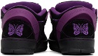 NEEDLES Black & Purple DC Shoes Edition Spectre Sneakers