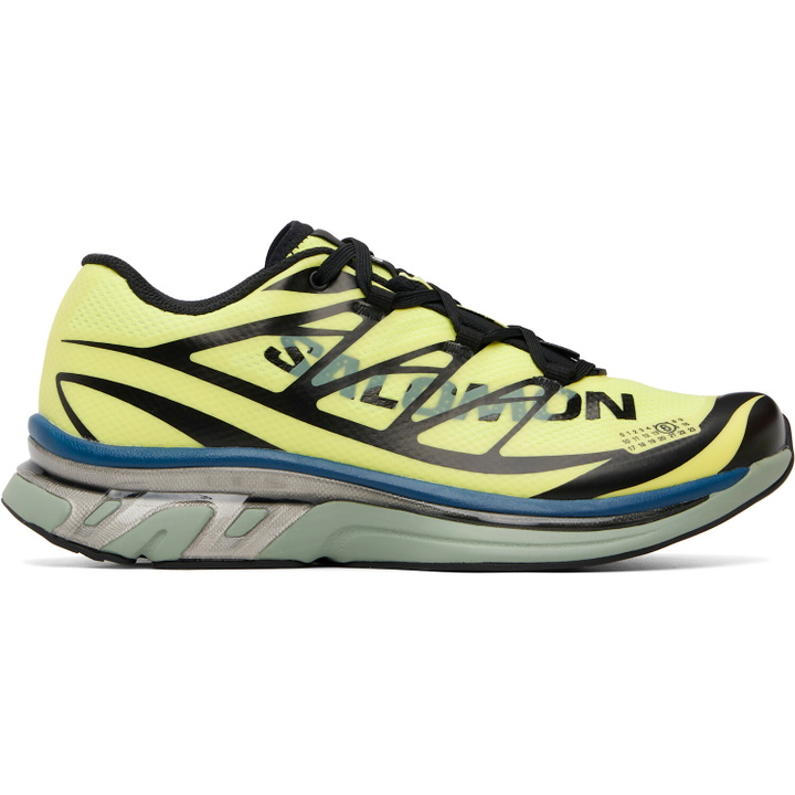 Photo: MM6 Maison Margiela Yellow Salomon Edition XT Sneakers