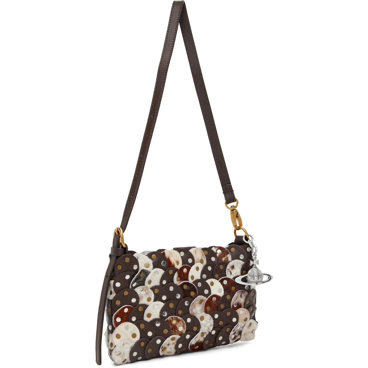 Vivienne Westwood Brown Lola Shoulder Bag