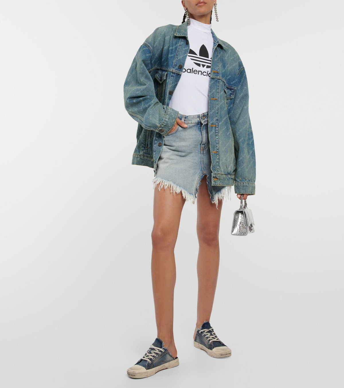 Balenciaga Paris Mule denim sneakers Balenciaga Balenciaga Paris Mule denim sneakers Balenciaga