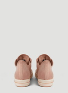 Rick Owens DRKSHDW - Faded Low Top Sneakers in Pink