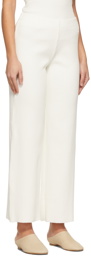 Vince Off-White Cotton Lounge Pants