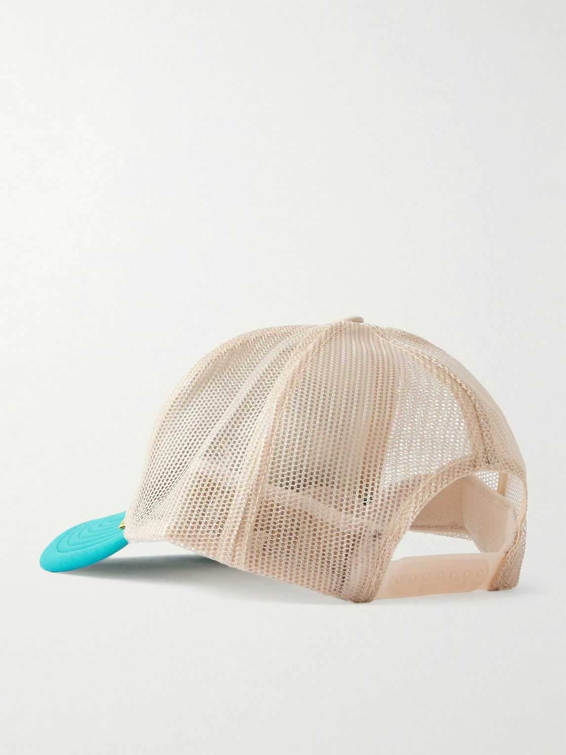 KAPITAL - Life Kapriccio Mesh-Trimmed Printed Scuba Trucker Cap