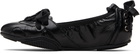Acne Studios Black Lace-Up Leather Sneakers