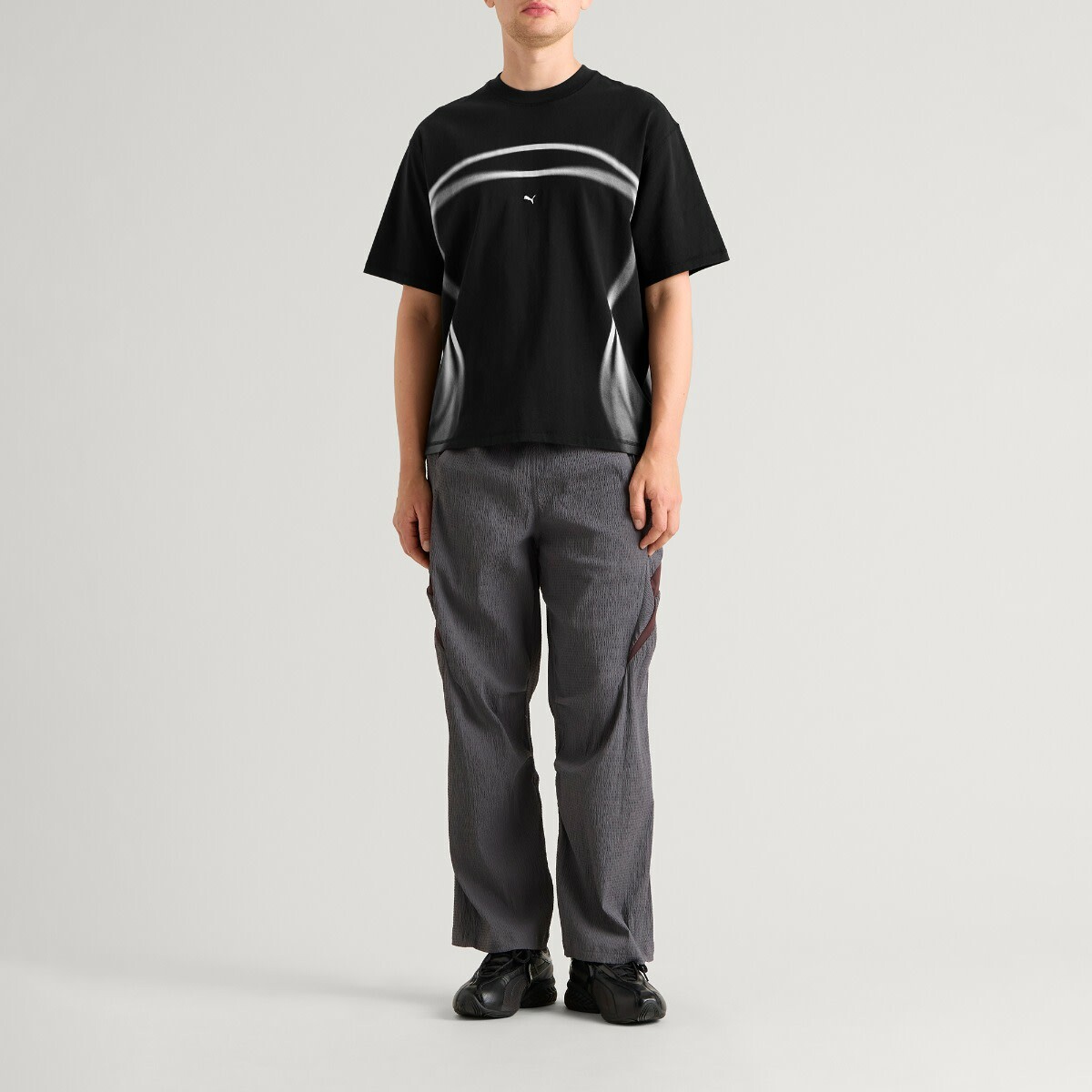 Puma Men's CLRT Graphic T-Shirt in Black