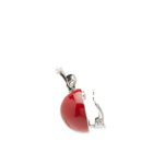 Shrimps Women's Cherry Earrings in Red/Black