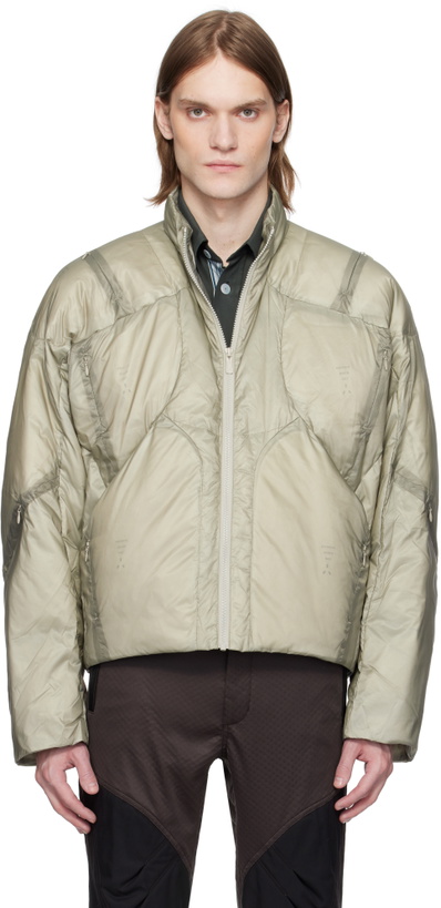 Photo: A. A. Spectrum Gray Transfo Convertible Down Jacket