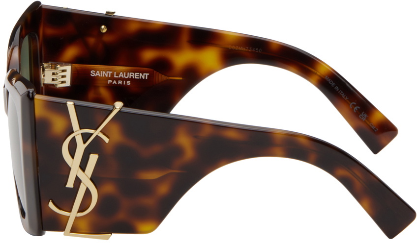 Saint Laurent Brown SL M119 Blaze Sunglasses Saint Laurent