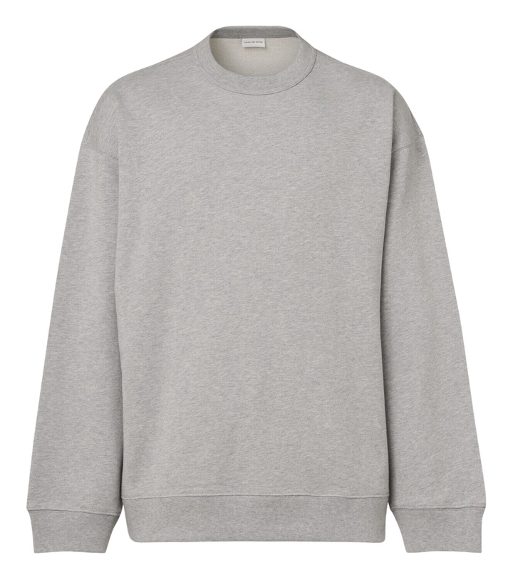 Photo: Dries Van Noten Cotton jersey sweatshirt