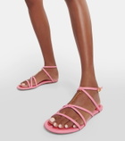 Jacquemus Les Sandales Pralu Plates leather sandals