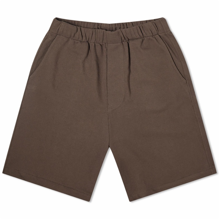 Photo: Lady White Co. Men's Textured Lounge Shorts in Bark