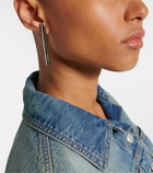 McQueen T-Bar earrings