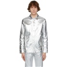 1017 ALYX 9SM Silver Foil Denim Jacket