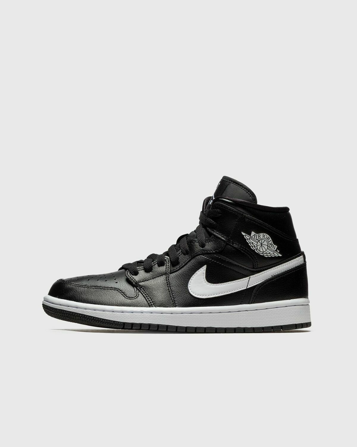 Jordan Air Jordan 1 Mid Black Womens High-& Midtop
