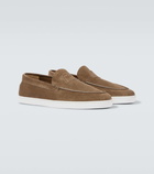 Christian Louboutin Varsiboat leather slip-on shoes
