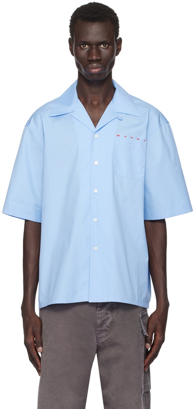 Photo: Marni Blue Bowling Shirt