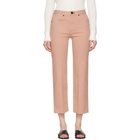 Rag and Bone Pink Justine Trousers