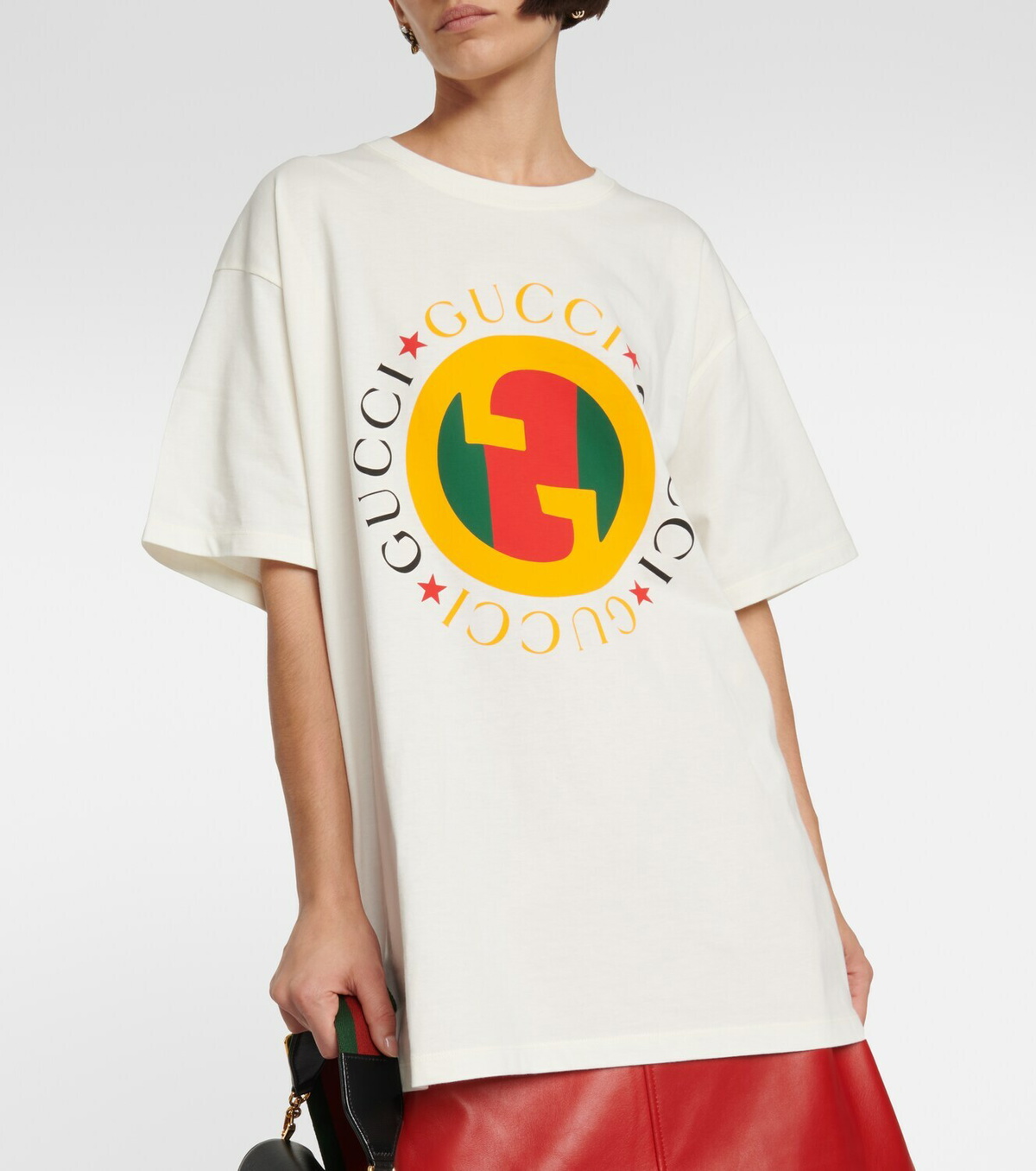 Gucci Printed cotton-jersey T-shirt Gucci