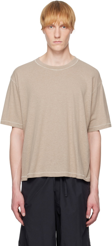 Photo: HOPE Taupe Boxy T-shirt