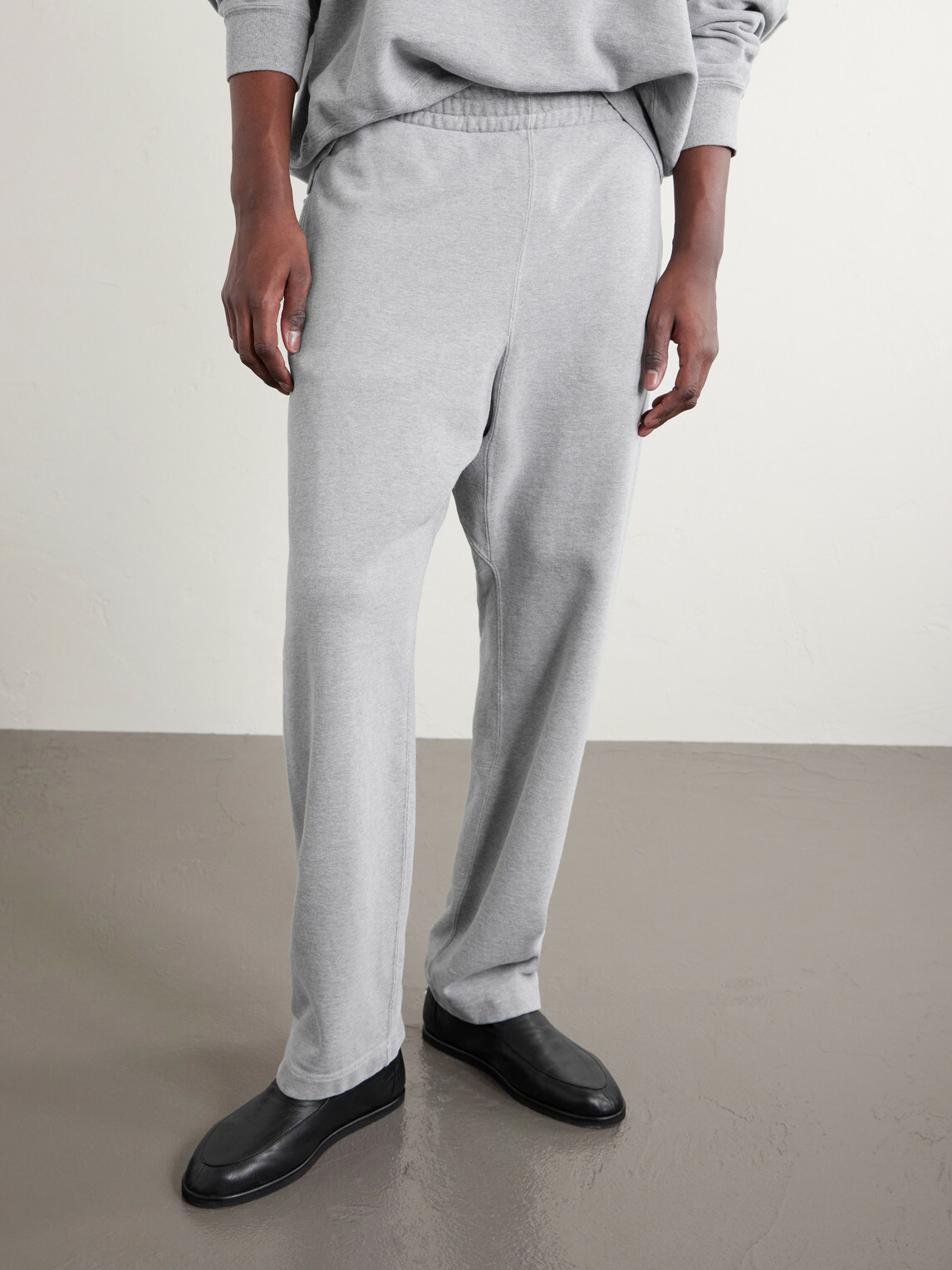 Remi Relief - Straight-Leg Cotton-Jersey Sweatpants - Gray