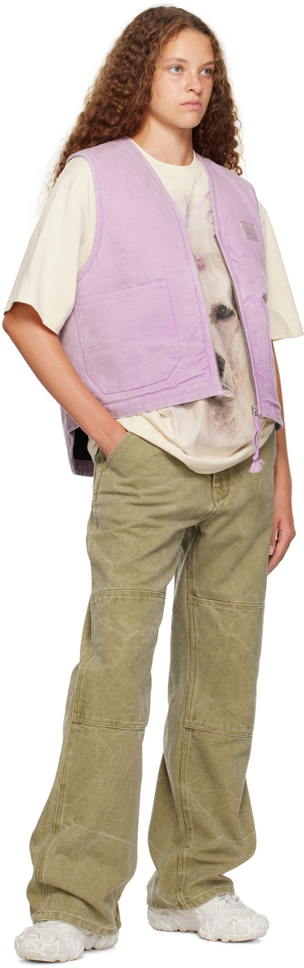 Acne Studios Purple Faded Vest Acne Studios