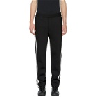 Neil Barrett Black and White Side Snap Trousers