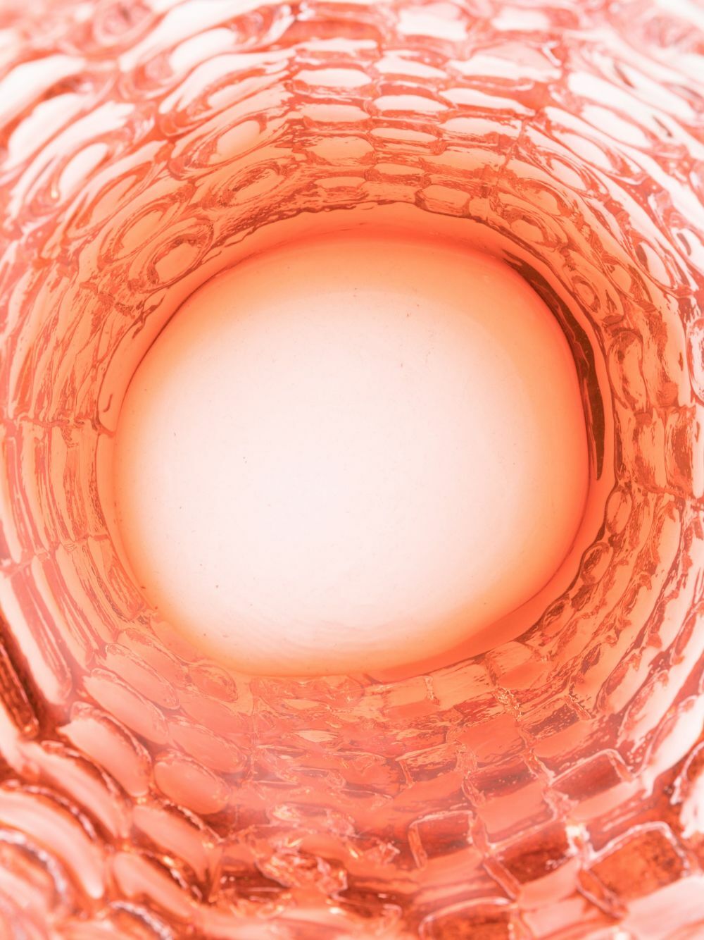 POLSPOTTEN Pink Relief Glass Vase