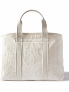 Berluti - Scritto Canvas-Trimmed Logo-Embossed Terry Tote Bag